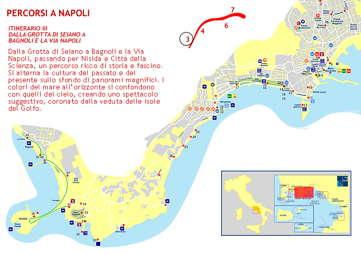 Dalla Grotta di Seiano a Bagnoi e Via Napoli